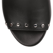 Myla 65 black mule sandal