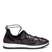 Andrea black sequin sneakers