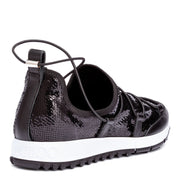 Andrea black sequin sneakers