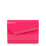 Candy cerise acrylic clutch