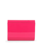 Candy cerise acrylic clutch