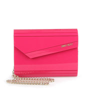 Candy cerise acrylic clutch