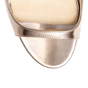 Lance 100 gold leather sandals