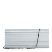 Sweetie white glitter acrylic clutch