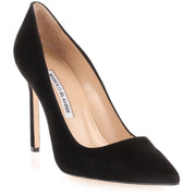 BB105 suede black pumps