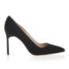 BB105 suede black pumps