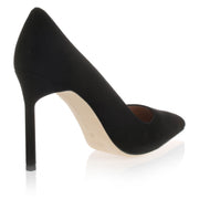 BB105 suede black pumps