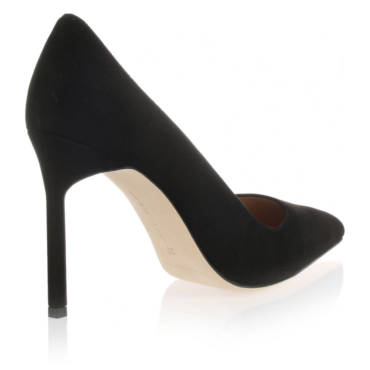 BB105 suede black pumps