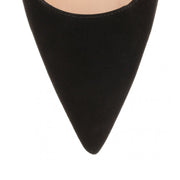 BB105 suede black pumps