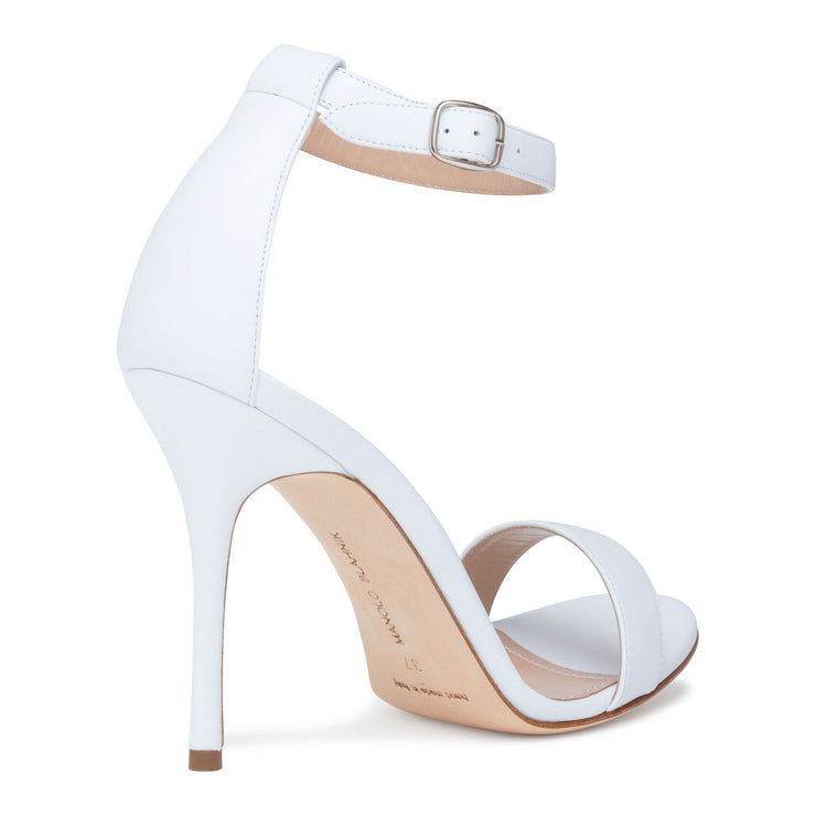 Chaos 105 White Leather Sandals