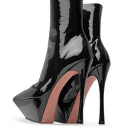 Yigit patent leather ankle boots