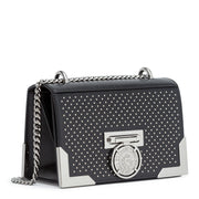 BBox 20 black studded shoulder bag