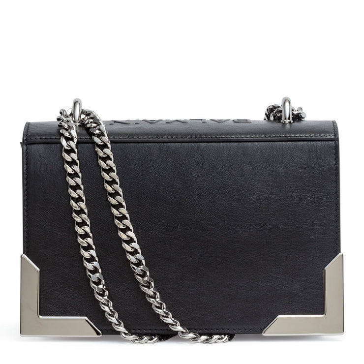 BBox 20 black studded shoulder bag