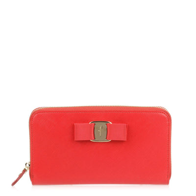 Bright red Vara wallet