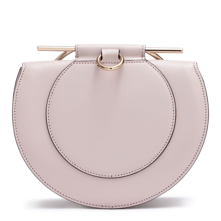 Daphne Gancino pale blush shoulder bag