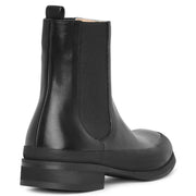 Garden rubber-trimmed leather chelsea boots