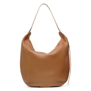 N/S Allie brown leather bag
